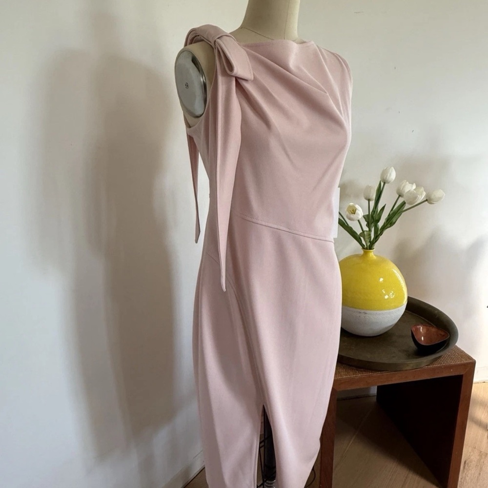 Elegant Pink Sleeveless Dress Calvin Klein Dress
